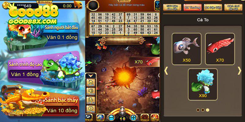 Bingo Fishing là tựa game có luật chơi mới lạ