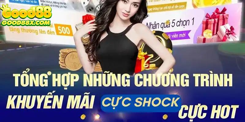 Bùng nổ ưu đãi khi chơi casino Good88