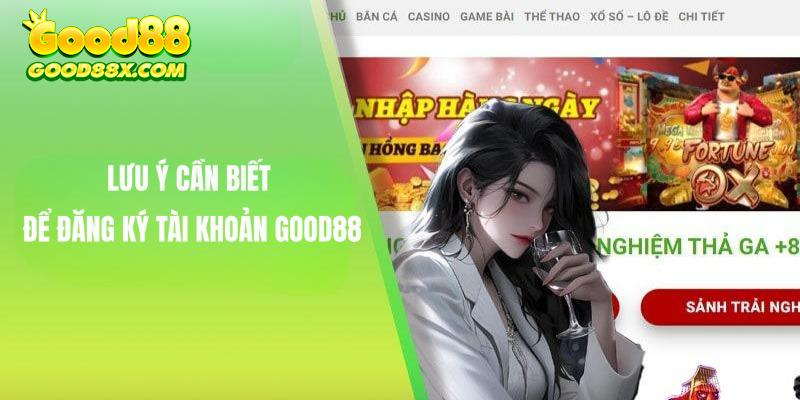 Điều kiện đăng ký Good88 các bạn nên biết